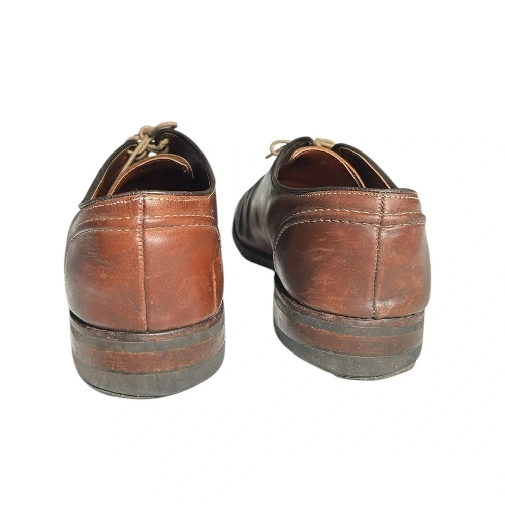 Allen Edmonds Clark Street Leather Slit Toe Lace up Mens Dress Shoe Size 12